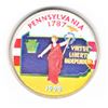 Image 1 : 2002 USA Twenty-Five Cent - Pennsylvania - Coloured