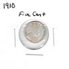 Image 1 : 1910 Canadian Silver Five Cent