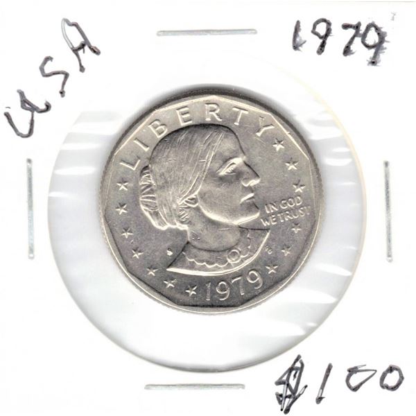 1979 S Susan B Anthony Dollar