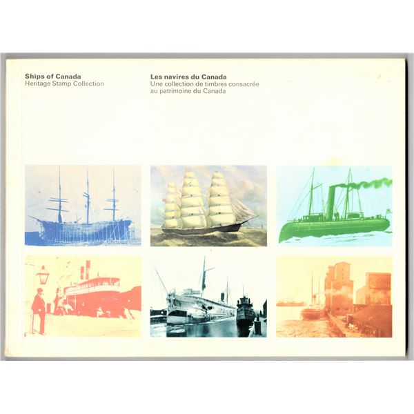 Canada Post - Ships of Canada Heritage Stamp Collection - 1978 - Stamps Included