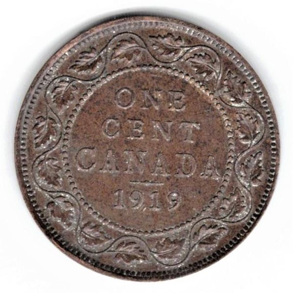 1919 Canadian Large Cent