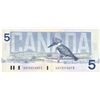 Image 2 : 1986 Bank of Canada Five Dollar Note - Uncirculated