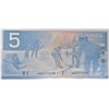 Image 2 : 2001 Bank of Canada Five Dollar Note - Uncirculated