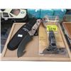 Image 1 : New Mossy Oak Gut Knife & Crosman Slingshot