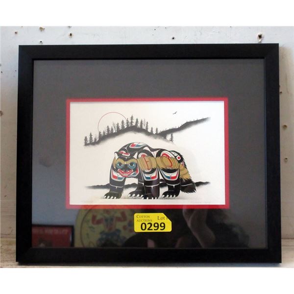 Richard Shorty Framed Print - Wolverine
