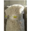 Image 1 : 5' x 7' White  Shag Area Carpet - Store Return