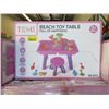 Image 1 : 2 New Temi Sand & Water Beach Toy Tables - Age 3+