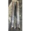 Image 1 : LOT OF 2 - CHROME STRAIGHT PIPES - 3 INCH ID. 29 INCHES LENGTH.