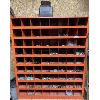 Image 1 : WALL MOUNT HARDWARE BIN W/ CONTENTS - 35 X 42 INCHES
