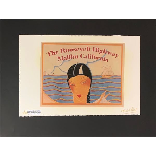 Limited Edition “The Roosevelt Highway Malibu Beach" Collection Artist