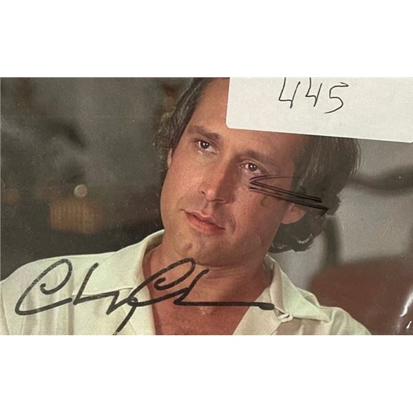 Chevy Chase Signed "Fletch" Movie Photograph