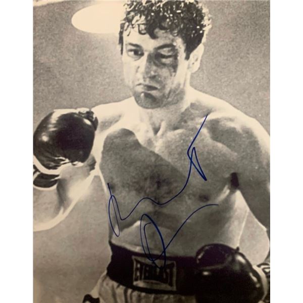 Robert DeNiro Autographed Raging Bull Movie Photograph
