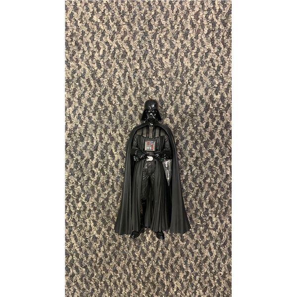 Signed Star Wars Darth Vader Action Figure + Platform