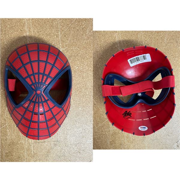 Stan Lee Signed Spiderman Mask