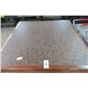 Image 2 : 9-Oak Trimmed Mica Inlay 4 Top Table Tops - 9 X $