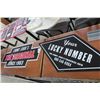 Image 1 : 2-JJ metal Signs - 2 X $