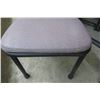 Image 4 : 12-Black Padded Parlor Chairs - 12 X $