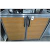 Image 1 : S/S 3' Cabinet w/Backsplash