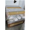 Image 1 : 2-Cabinet w/Melamine Dishes - 2 X $