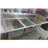 Image 1 : S/S 3-Comp Sink w/Drainboards