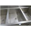 Image 2 : S/S 3-Comp Sink w/Drainboards