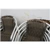 Image 3 : 16-Aluminum Patio Chairs - 16 X $