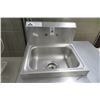 Image 1 : 3' S/S Bullnose Table w/Built In Sink
