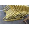 Image 2 : 12-Yellow Metal Patio - 12 X $