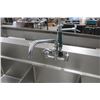 Image 3 : S/S 8' 3-Comp Sink w/Drainboard/Lever & Wand