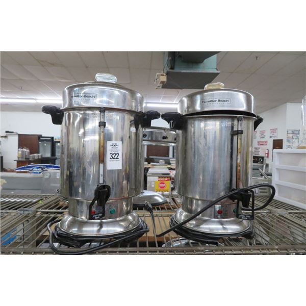 2-Coffee Percolators - 2 X $