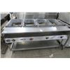 Image 1 : Serve Well Electric 4-Comp Steam Table w/Undershelf