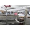 Image 2 : S/S 30" Rolling Equipment Stand w/Side Splash & Undershelf