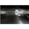 Image 2 : S/S 4' Rolling Equipment Stand w/Back & Side Splash &