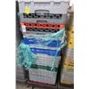 Image 1 : Dishwasher Trays (6) w/Dolly