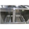Image 2 : S/S 5' Equipment Stand w/Back & Side Splashes