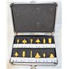 Image 1 : NEW 12PC CARBIDE ROUTER SET, ¬ IN SHANK