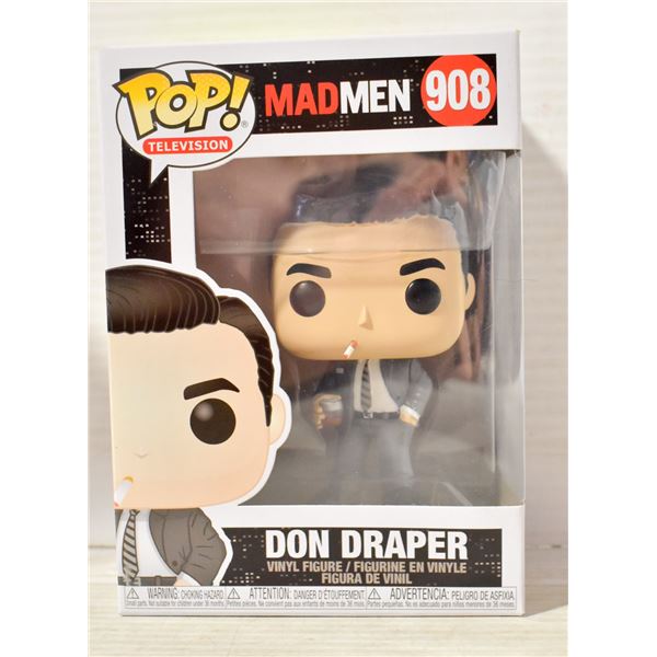 POP FUNKO DON DRAPER MAD MEN # 908