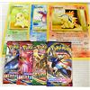 Image 1 : x4 POKEMON SEALED BOOSTER PACKS & x3 JUMBO CARDS