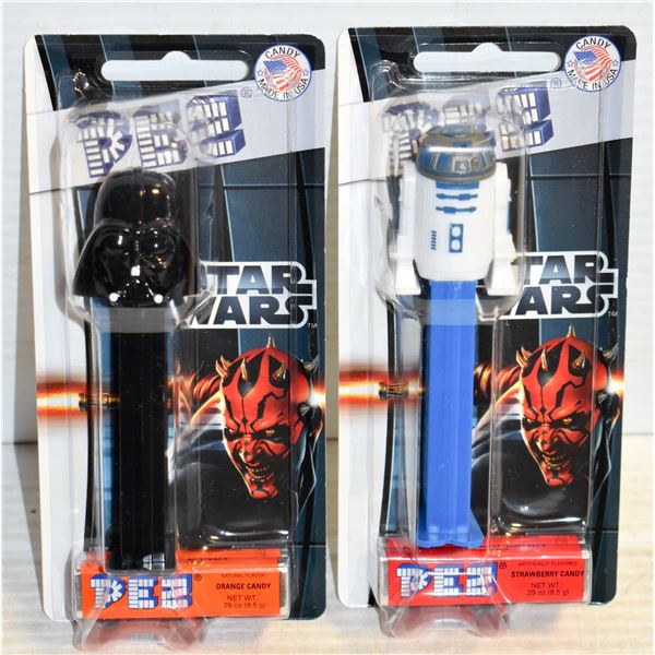 SEALED PEZ COLLECTORS DISPENSERS - STARWARS