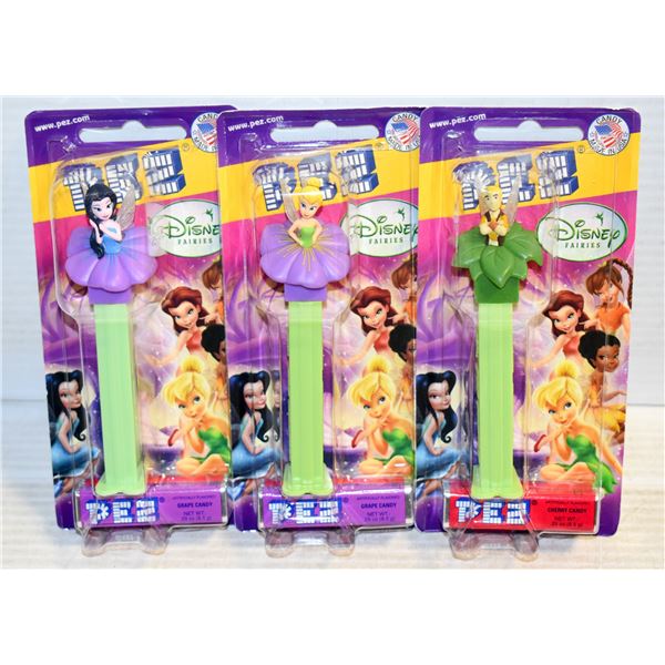 SEALED PEZ COLLECTORS DISPENSERS - DISNEY FAIRIES