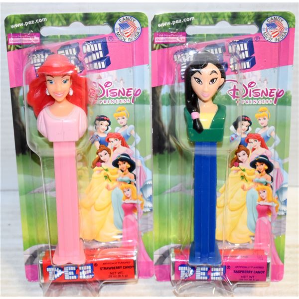 SEALED PEZ COLLECTORS DISPENSERS - DISNEY PRINCESS