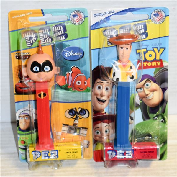 SEALED PEZ COLLECTORS DISPENSERS - DISNEY