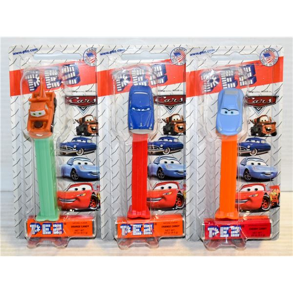 SEALED PEZ COLLECTORS DISPENSERS - DISNEY PIXAR