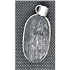 Image 1 : #27- NATURAL BLACK TOURMALINE PENDANT (RAW)