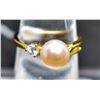 Image 1 : #85- FRESH WATER PEARL RING SIZE 6.5