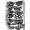 Image 1 : 6 PAIRS OF BLACK & STAINLESS MODERN STYLE SUNGLASS