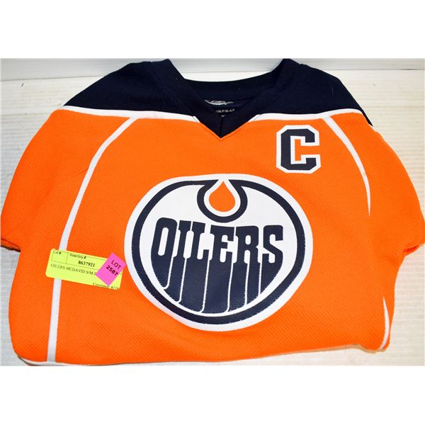 OILERS MCDAVID S/M JERSEY