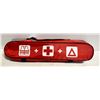 Image 1 : 34 PIECE AUTO SAFETY FIRST AID KIT