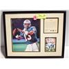 Image 1 : DAN MARINO 2689/12500 FRAMED PICTURE