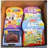 Image 1 : BOX WITH 3 LEARN AND PLAY FLOOR PUZZLES